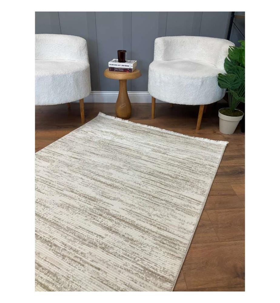 Teppich, Beige, Webteppich, 120 x 180 cm
