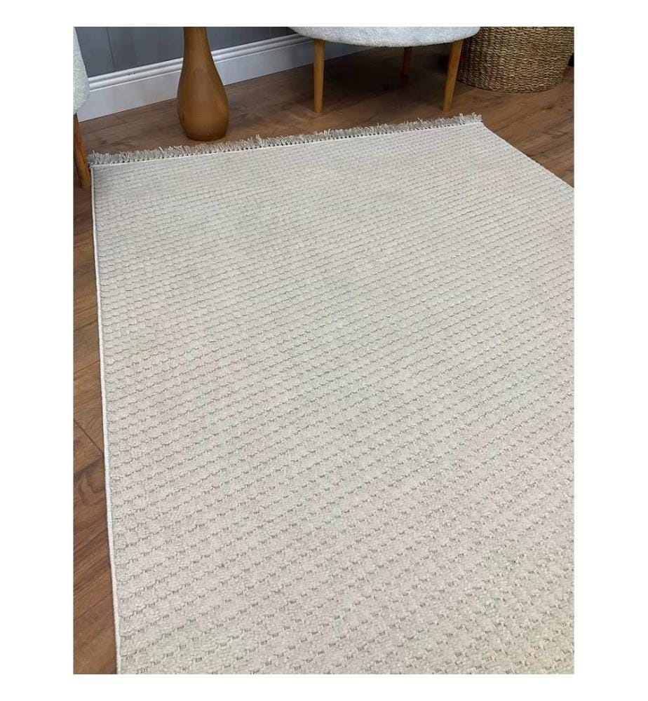 Tappeto, Beige, Tappeto fatto a macchina, 100 x 300 cm