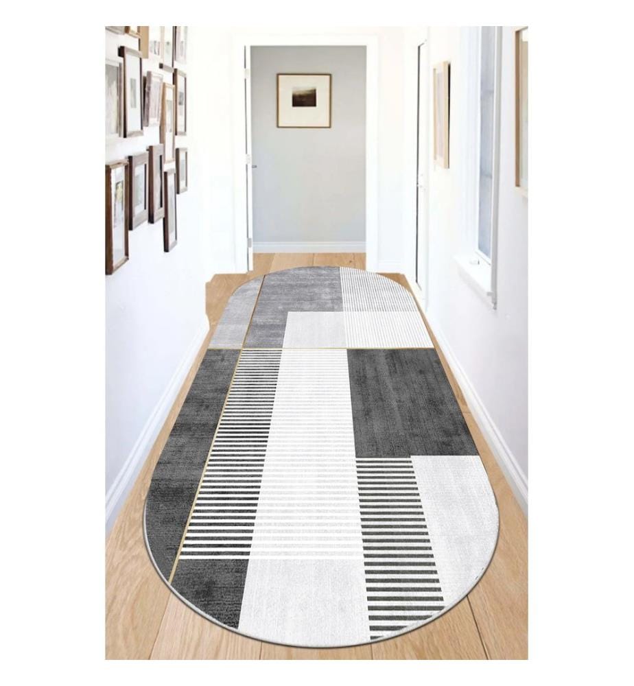 Tappeto, 160 x 230, grigio, 100% POLIESTERE