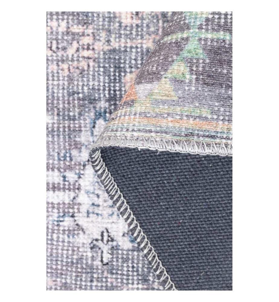 Tapis, 140 x 190, gris, 100 % POLYESTER