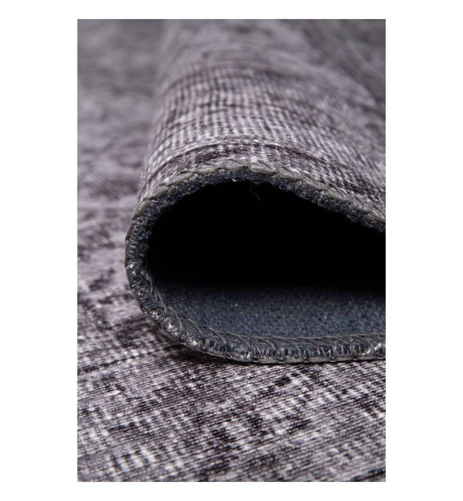 Tapis, 75 x 230, gris, 100 % POLYESTER