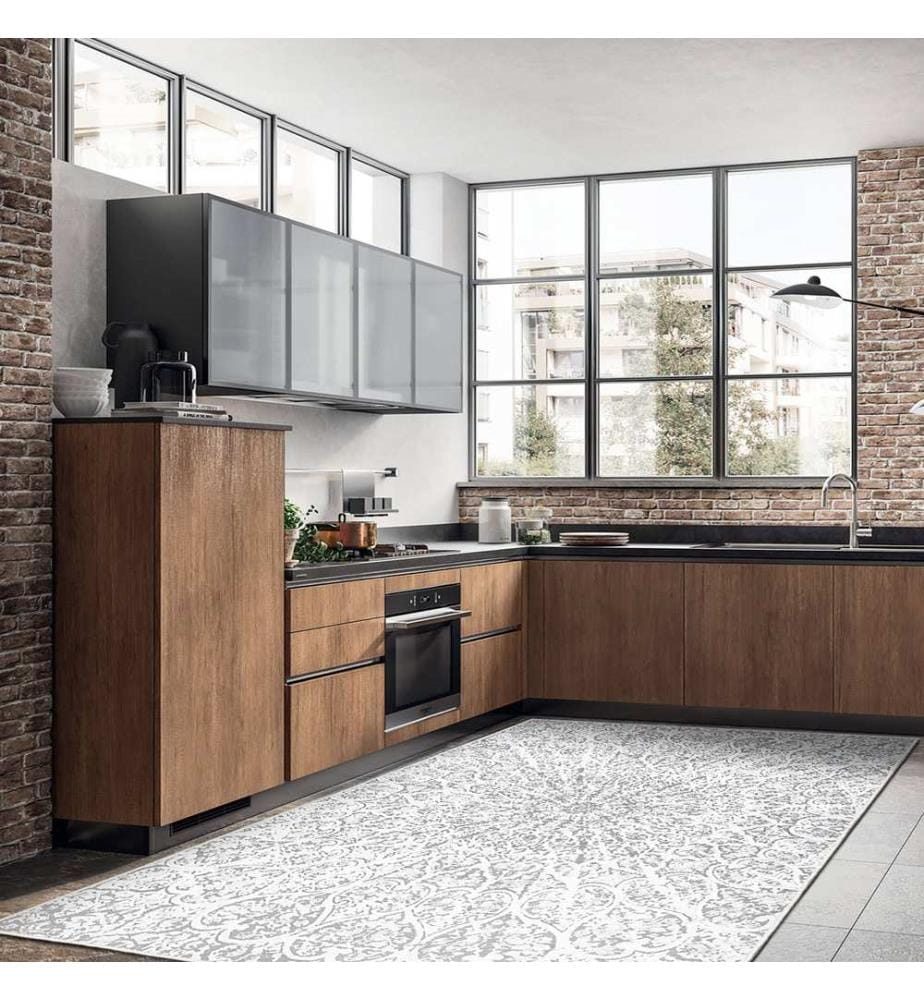 Tappeto, 80 x 120, grigio, 100% POLIESTERE