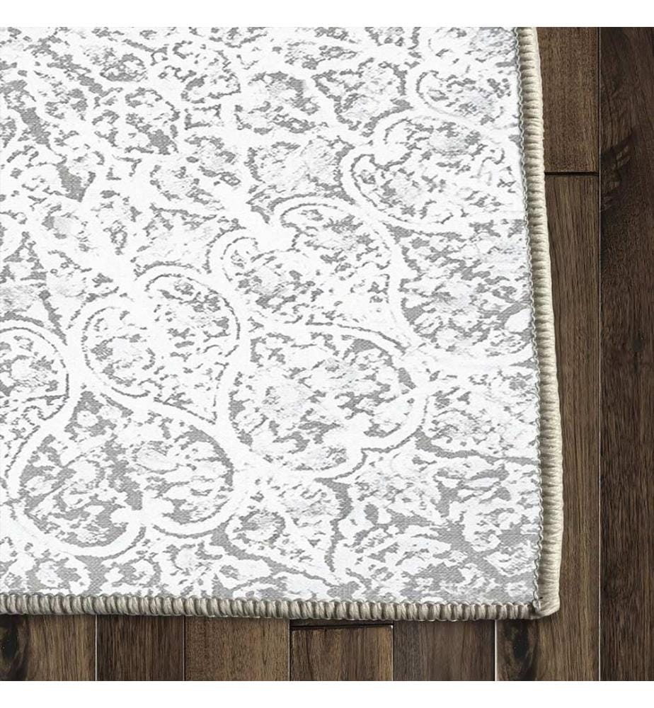 Tappeto, 100 x 150, Grigio, 100% POLIESTERE
