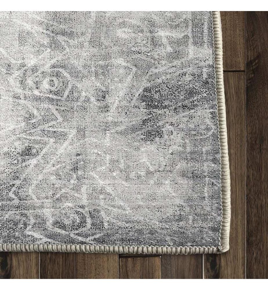 Teppich, 60 x 100, Grau, 100 % POLYESTER