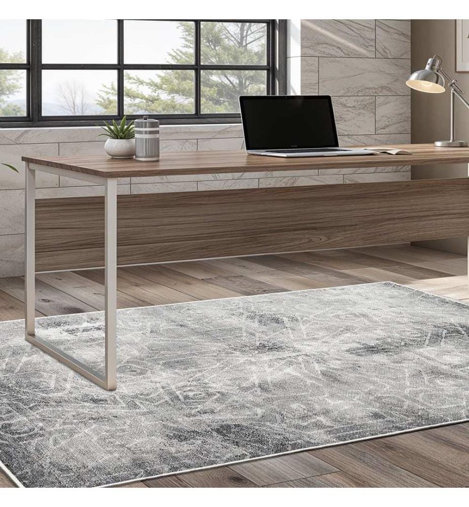 Tappeto, 120 x 180, grigio, 100% POLIESTERE