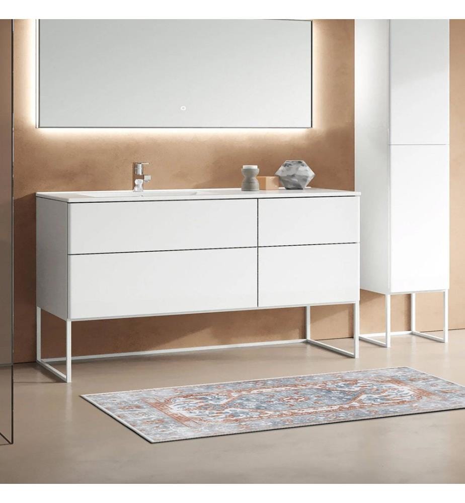 Tappeto, 120 x 180, grigio, 100% POLIESTERE