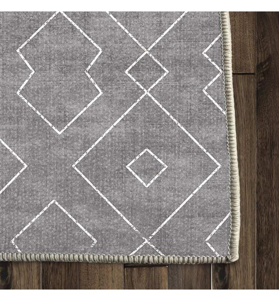 Tappeto, 120 x 180, grigio, 100% POLIESTERE