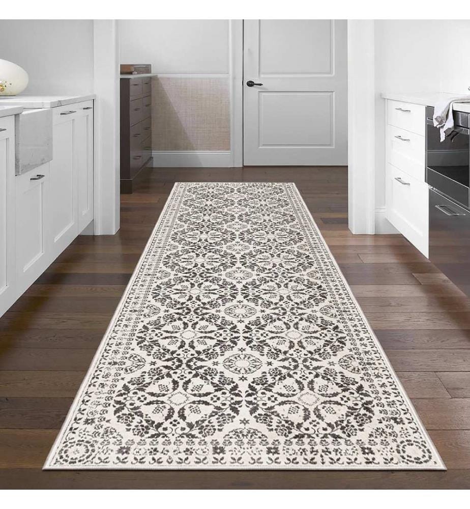 Tappeto, 160 x 230, grigio, 100% POLIESTERE