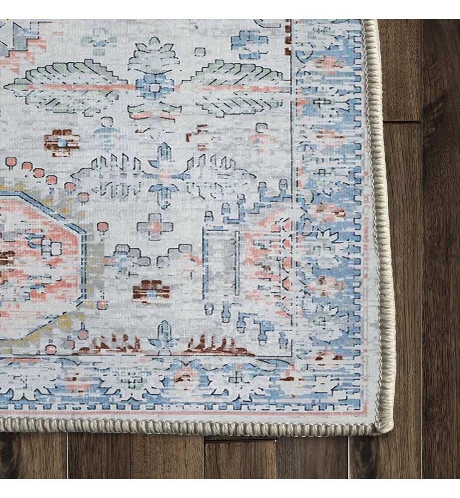 Teppich, 80 x 200, Grau, 100 % POLYESTER