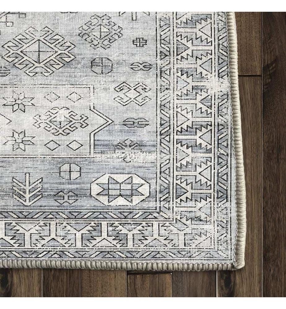 Teppich, 80 x 300, grau, 100 % POLYESTER