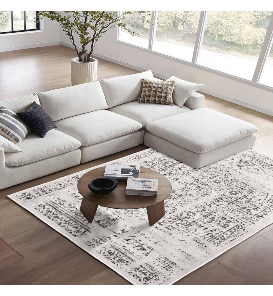 Teppich, 80 x 300, grau, 100 % POLYESTER
