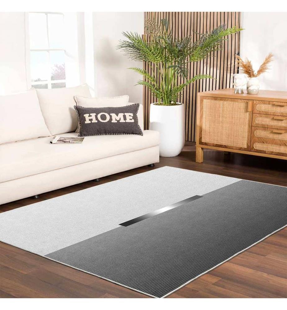Tapis, 100 x 200, gris, 100 % POLYESTER