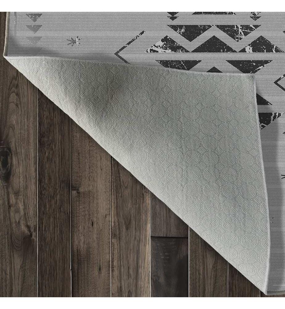 Teppich, 80 x 200, Grau, 100 % POLYESTER