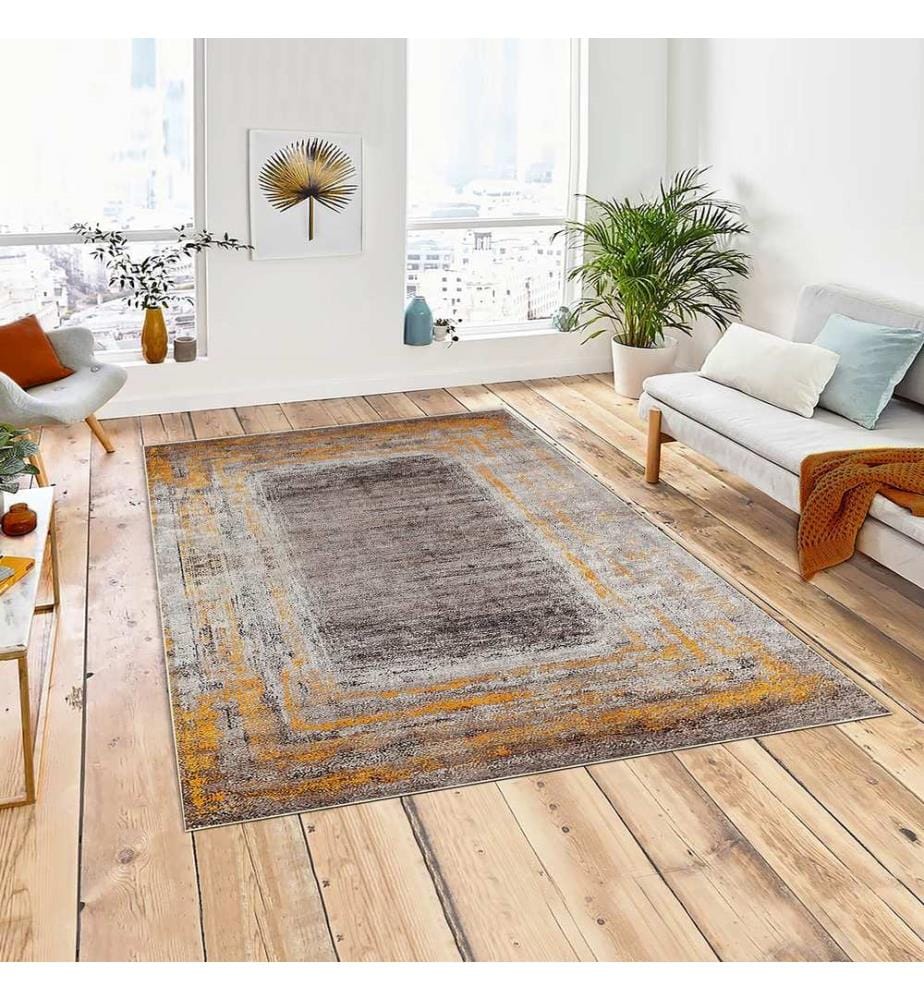 Tappeto, 160 x 230, Grigio, 70% COTONE / 30% POLIESTERE