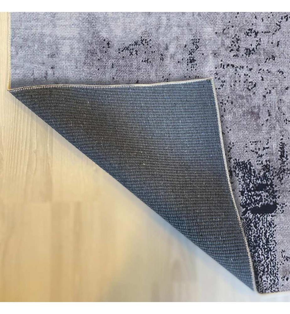 Tappeto, 140 x 220, grigio, 70% COTONE / 30% POLIESTERE