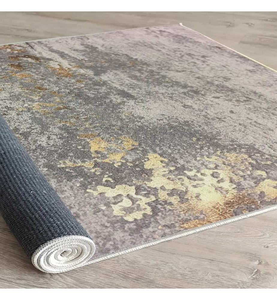 Tappeto, 120 x 180, Grigio, 70% COTONE / 30% POLIESTERE
