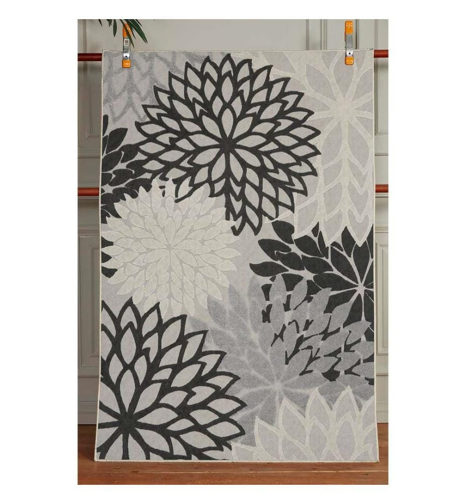 Tappeto, 80 x 120, Grigio, 70% COTONE / 30% POLIESTERE