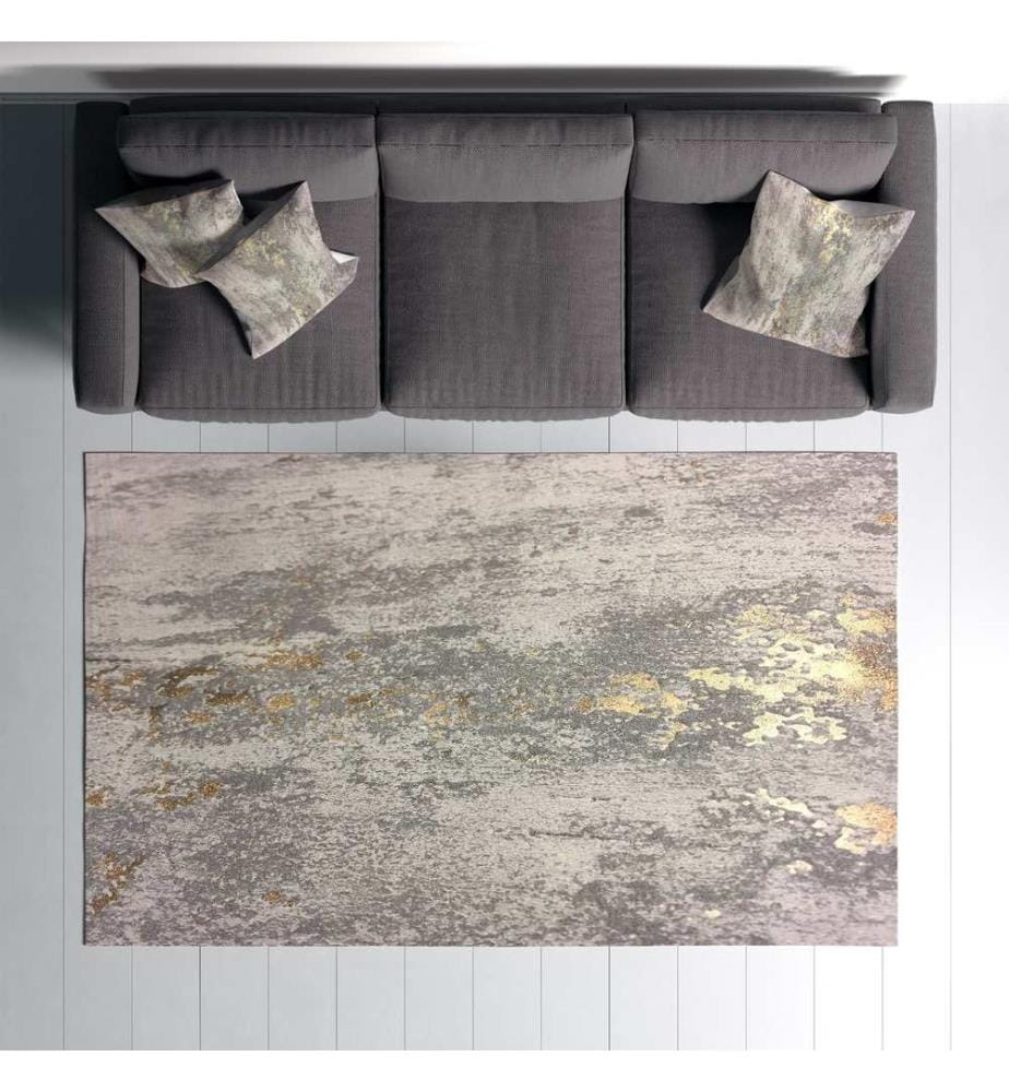 Tappeto, 100 x 300, Grigio, 70% COTONE / 30% POLIESTERE