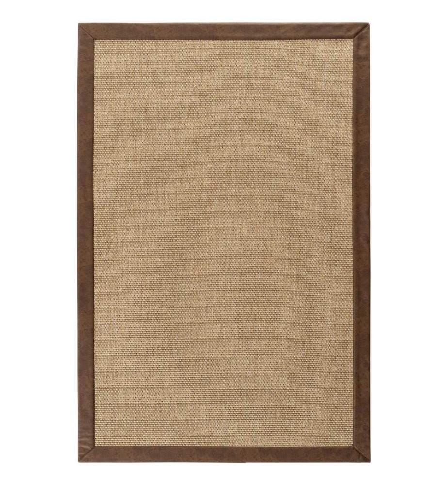 Teppich, 120 x 200, Beige, Braun, 100 % POLYPROPYLEN