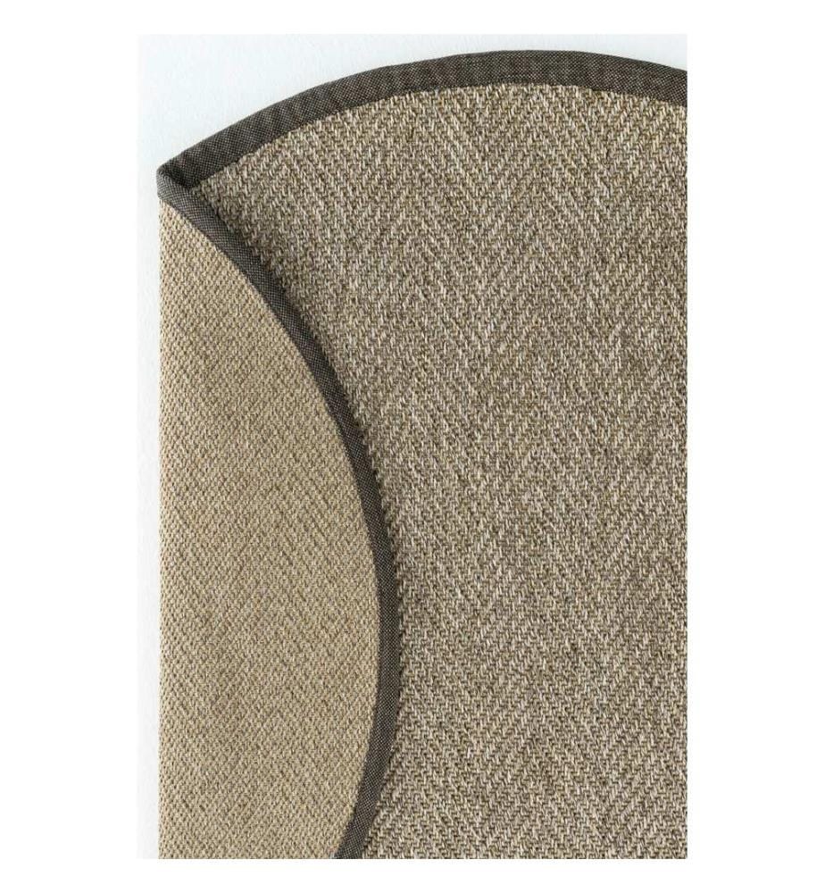 Teppich, 120 cm, Dunkelbeige, Beige, 100 % POLYPROPYLEN