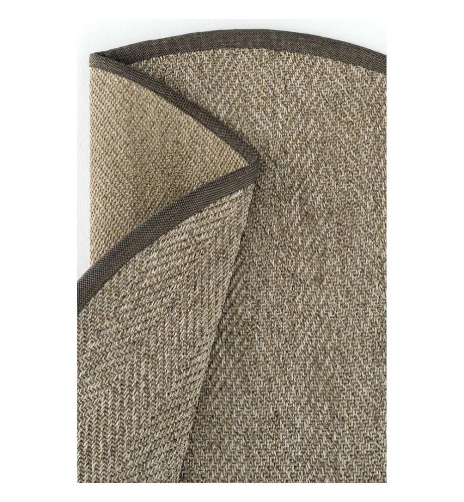 Teppich, 120 cm, Dunkelbeige, Beige, 100 % POLYPROPYLEN