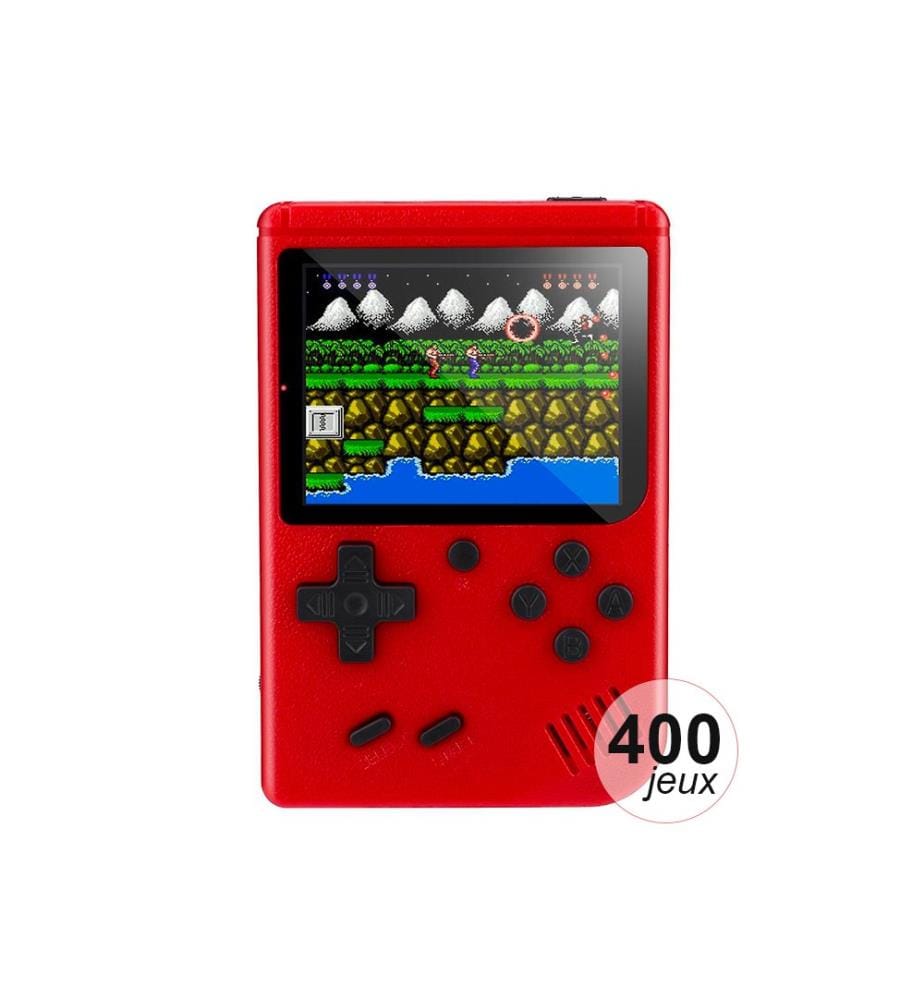 Techkidz Console emulator 400 Retro games - Red | DeinDeal