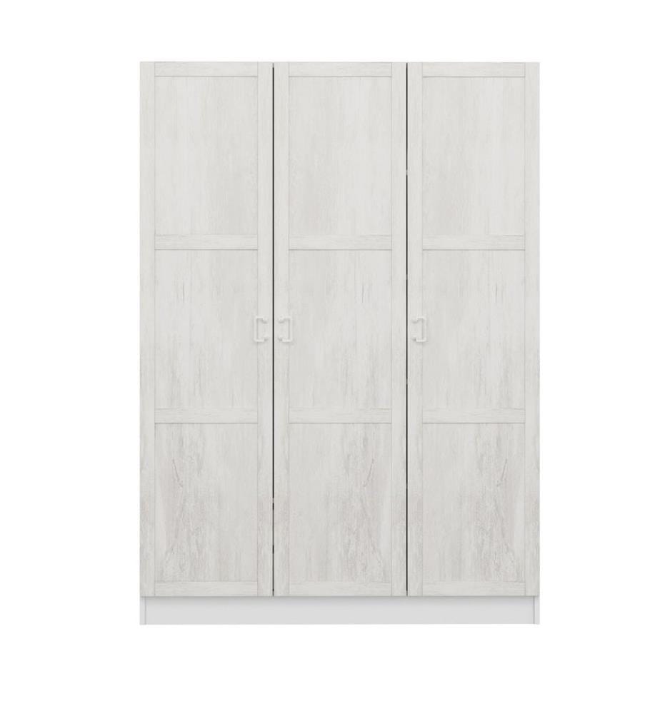 Armadio, Bianco, Truciolato rivestito in melamina