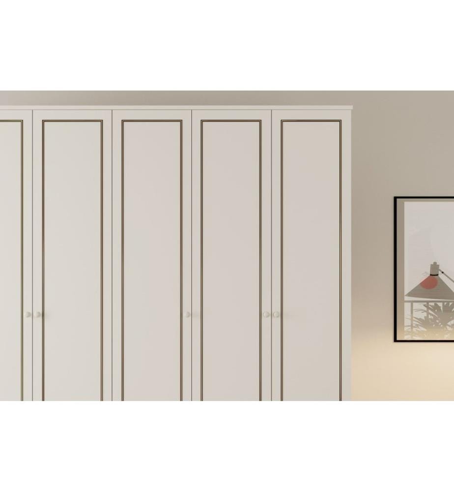 Armoire, blanc mat, 100 % panneau de particules mélaminé de niveau de qualité E1