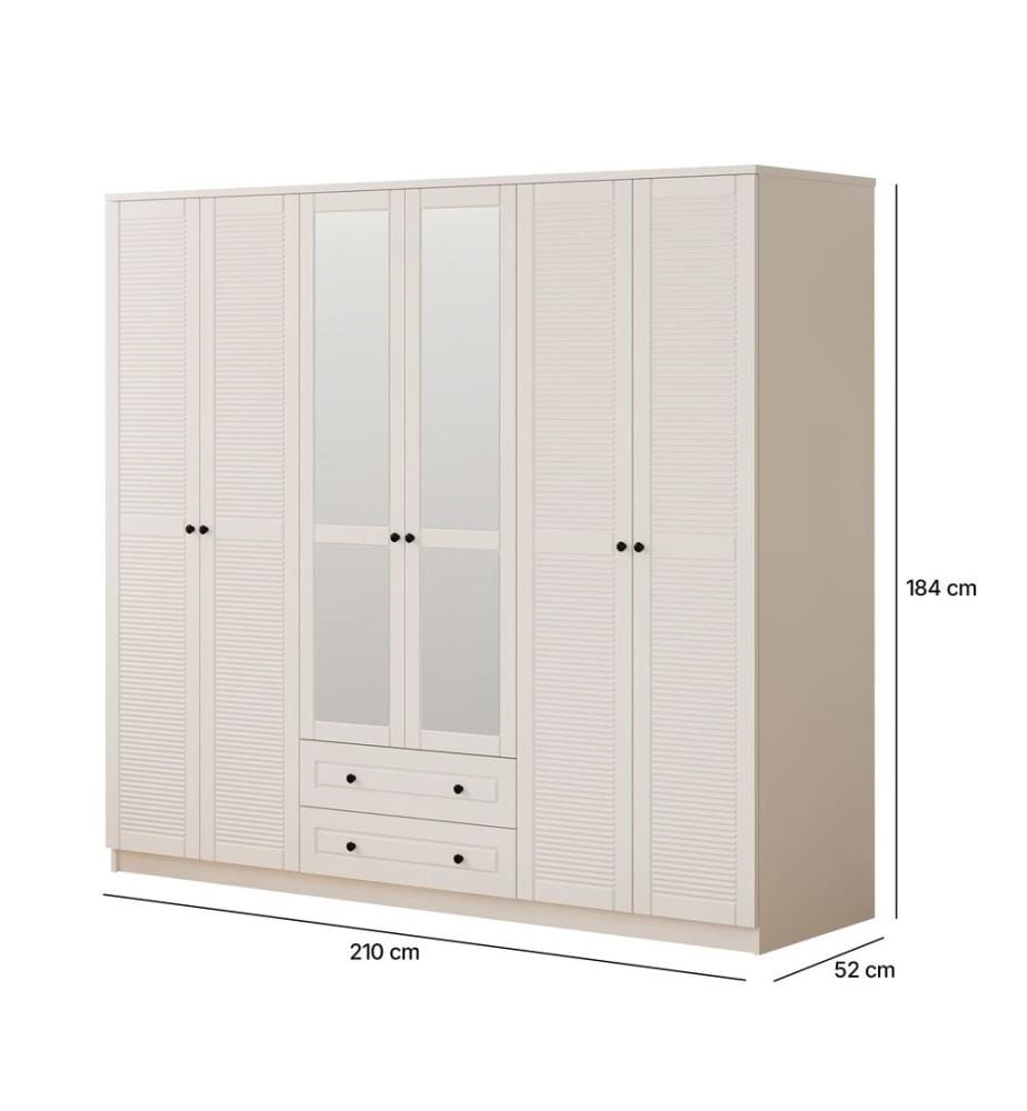 Armoire, blanc mat, 100 % panneau de particules mélaminé de niveau de qualité E1