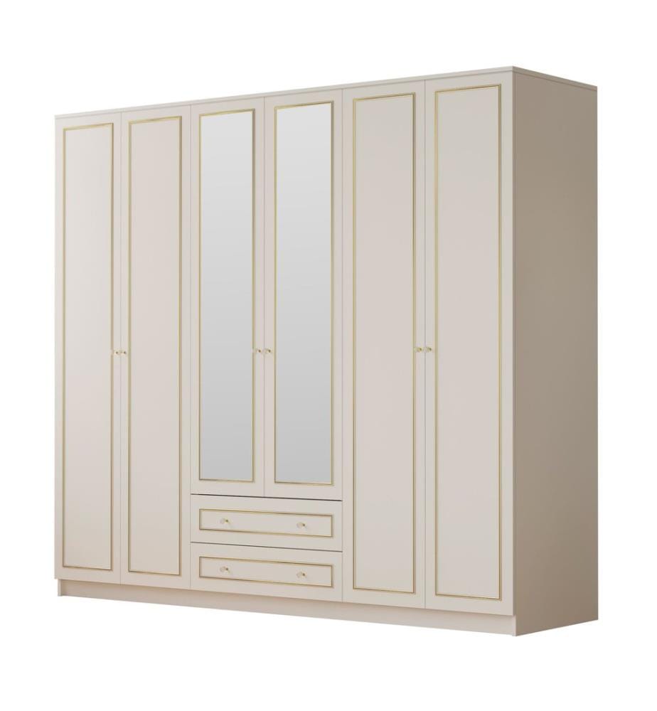 Armoire, blanc mat, 100 % panneau de particules mélaminé de niveau de qualité E1