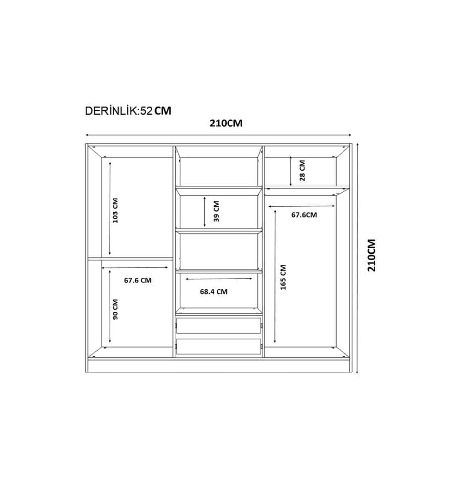 Armoire, blanc mat, 100 % panneau de particules mélaminé de niveau de qualité E1