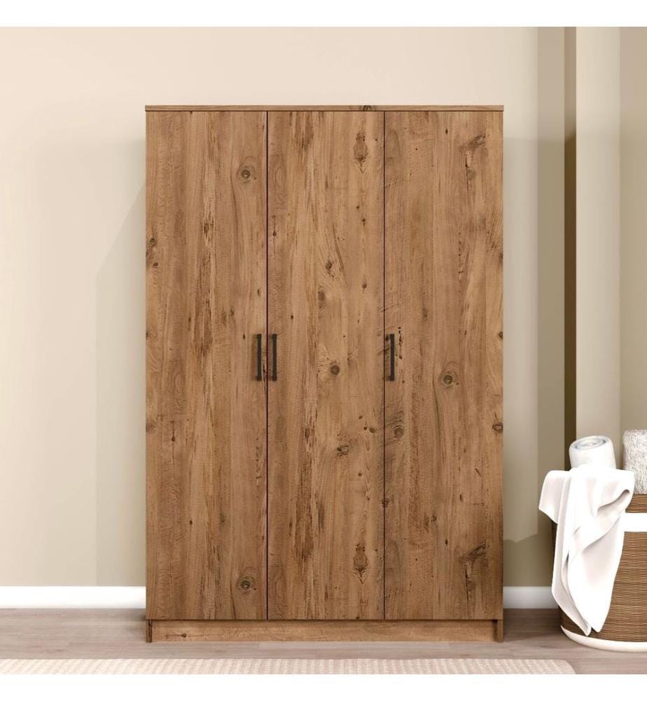 Armoire, pin atlantique, 100 % panneau de particules mélaminé
