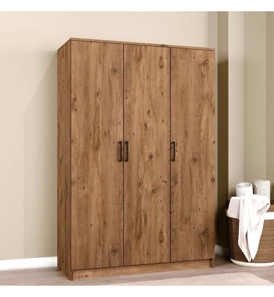 Armoire, pin atlantique, 100 % panneau de particules mélaminé