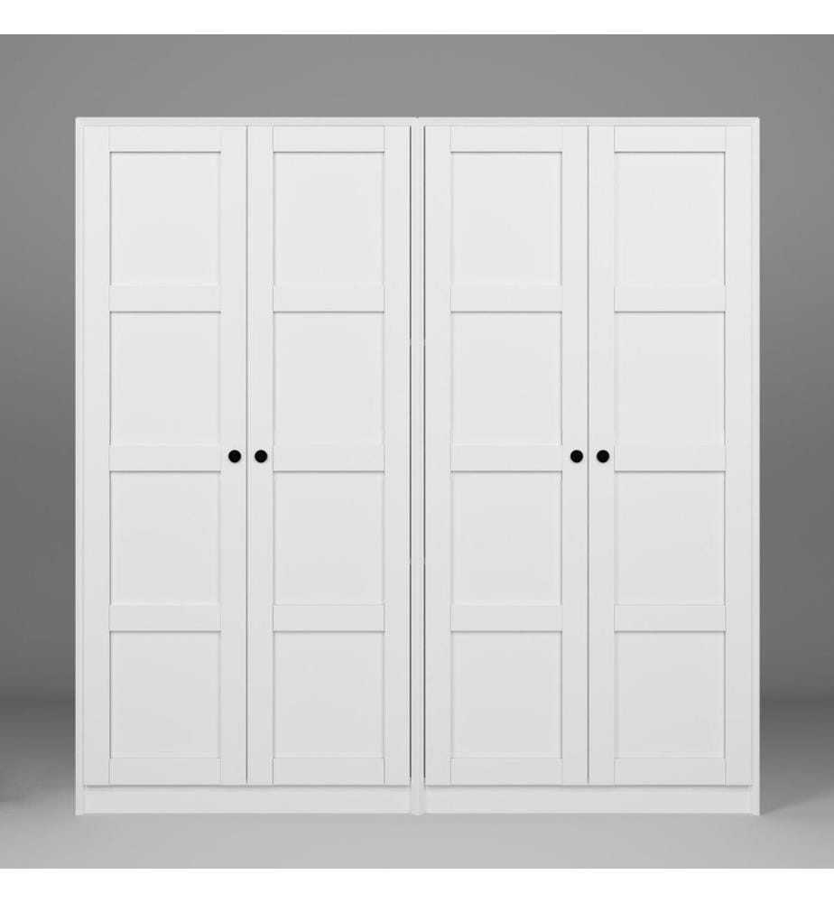 Armoire, blanc, 100 % panneau de particules mélaminé