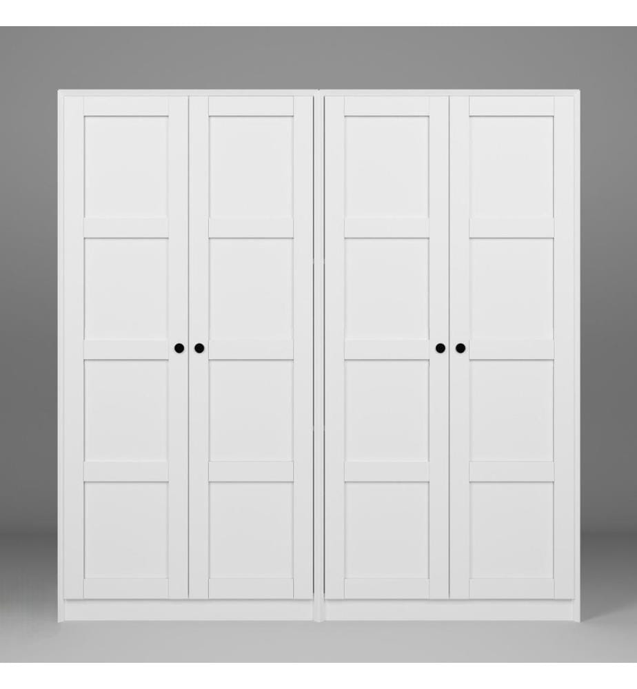 Armoire, blanc, 100 % panneau de particules mélaminé