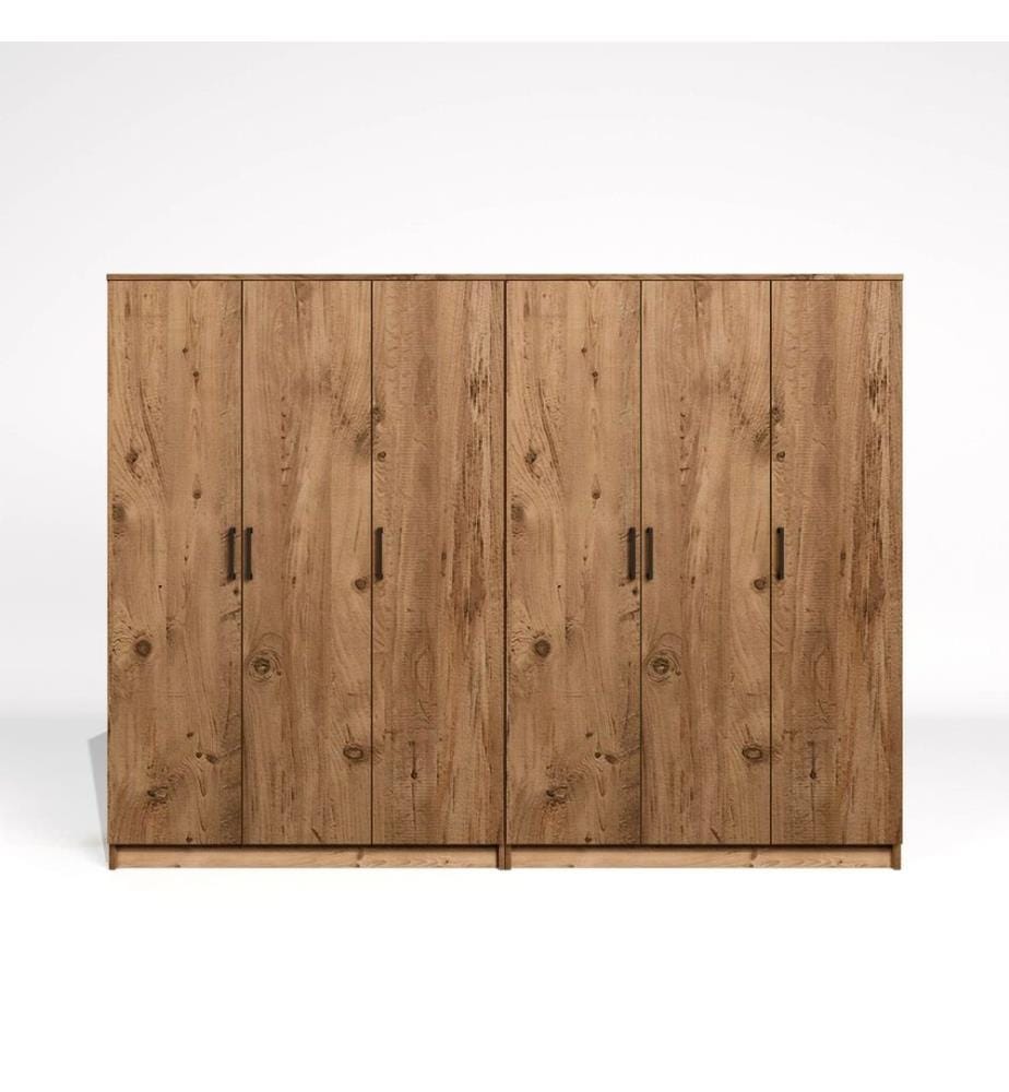 Armoire, pin atlantique, 100 % panneau de particules mélaminé