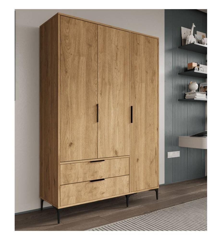 Armoire, chêne, 100 % panneau de particules mélaminé