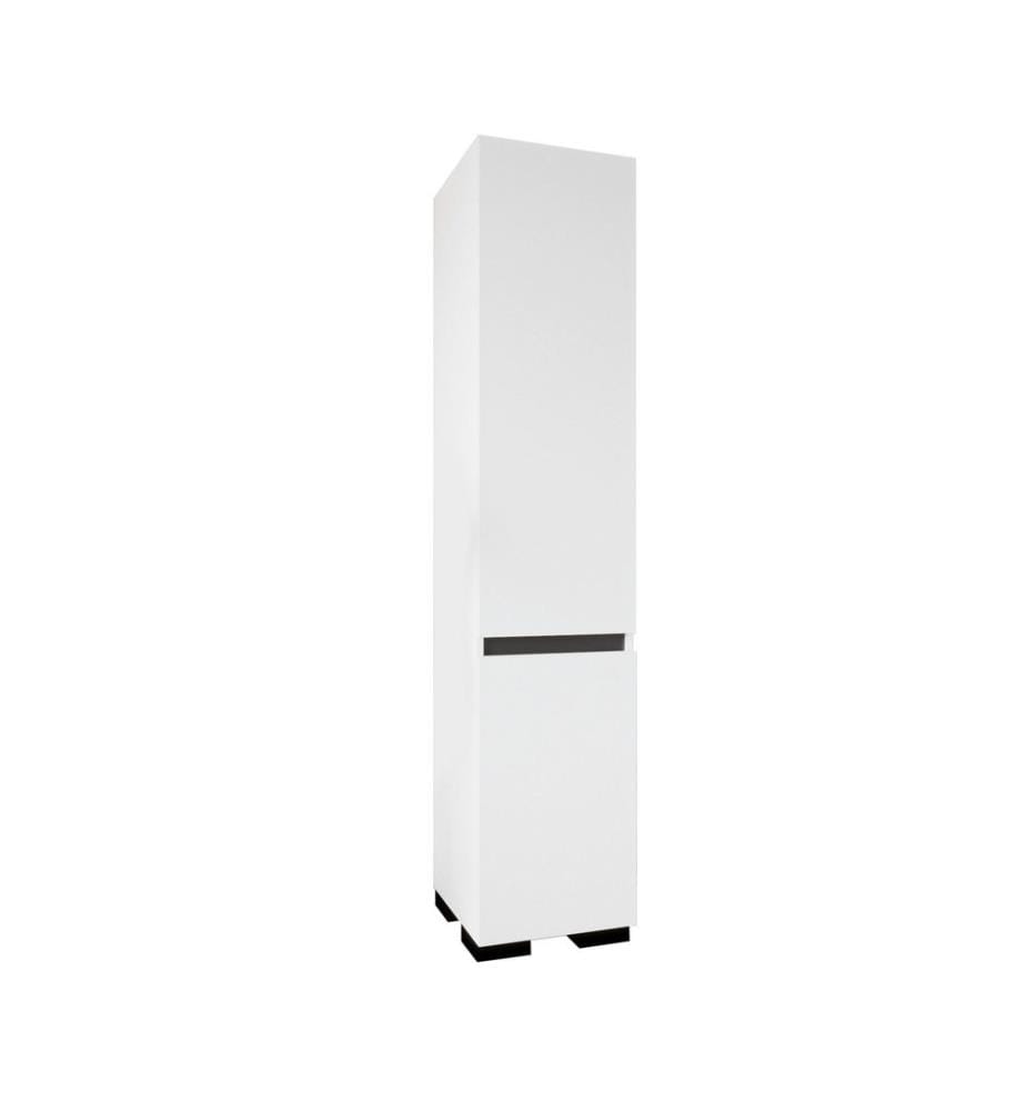 Armoire, blanc, anthracite, 100 % panneau de particules mélaminé