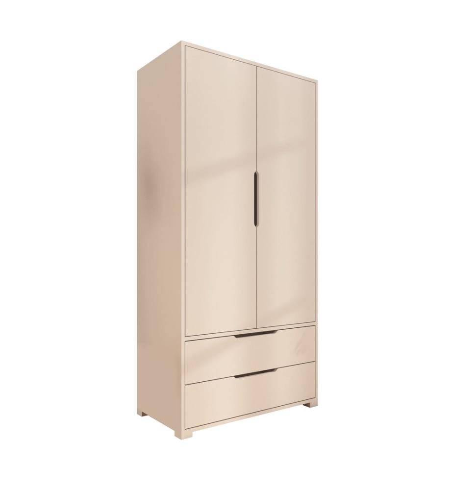 Armoire, blanc, 100 % panneau de particules mélaminé