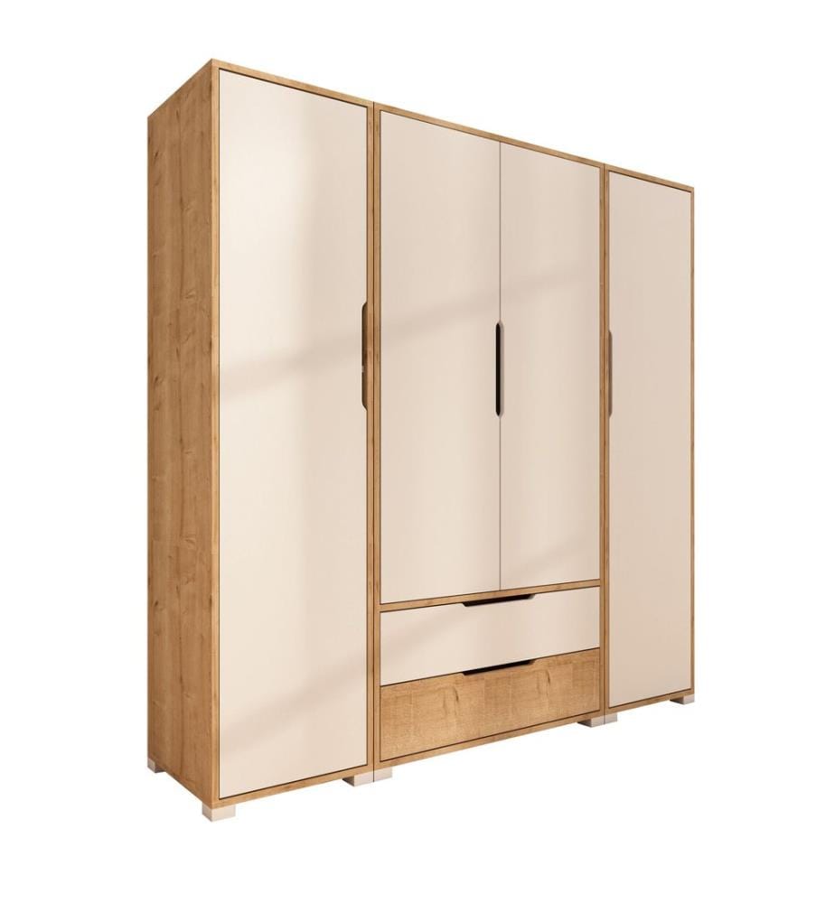 Armoire, blanc, 100 % panneau de particules mélaminé