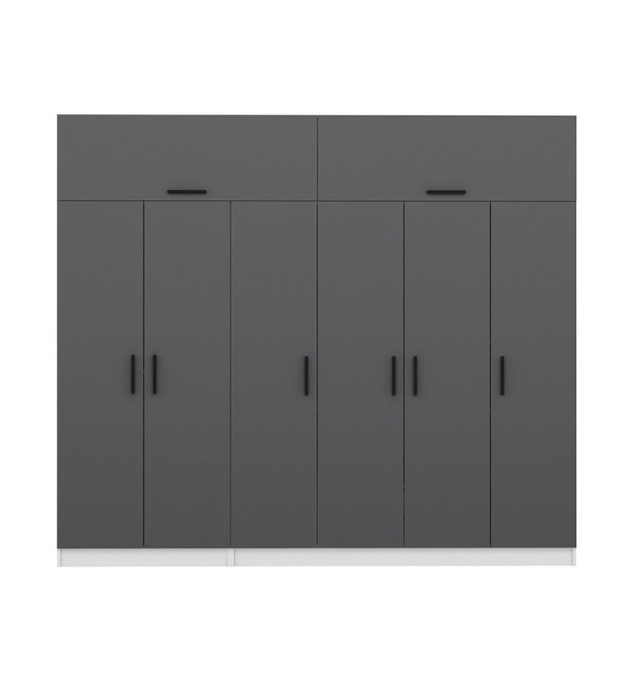 Armoire, anthracite, panneau de particules mélaminé