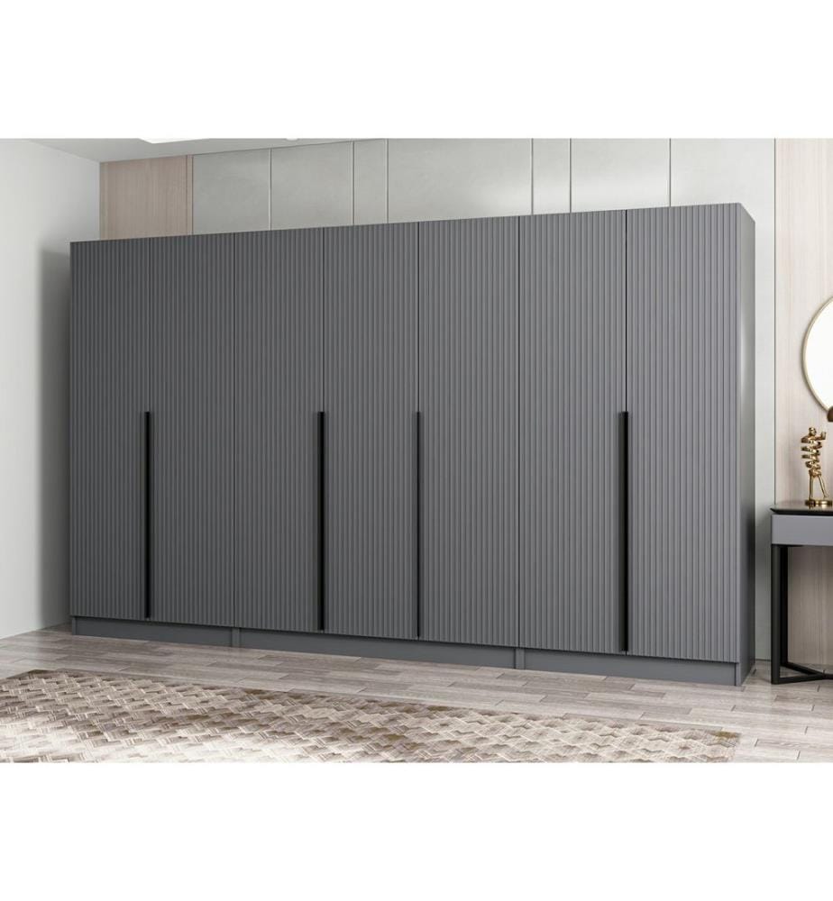 Armoire, anthracite, panneau de particules mélaminé
