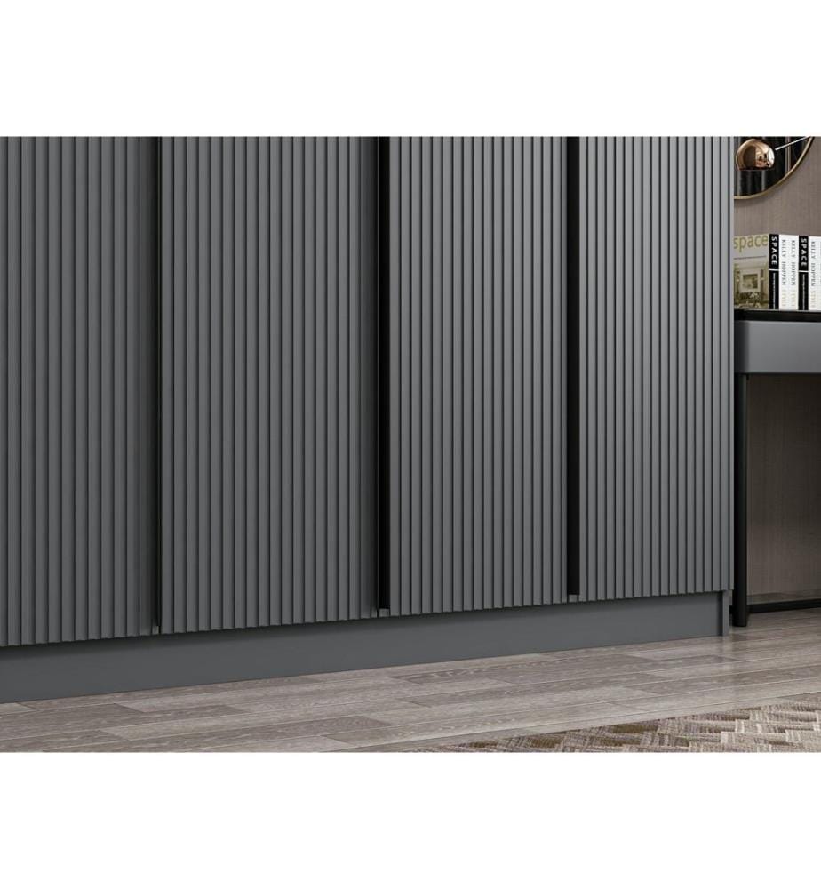 Armoire, anthracite, panneau de particules mélaminé
