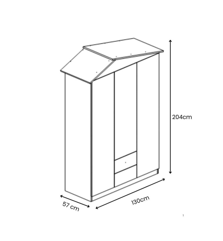 Armoire, vert, 100 % panneau de particules mélaminé