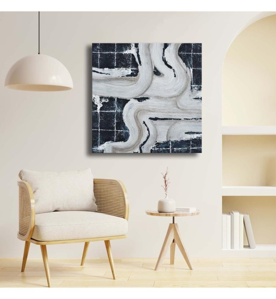 Tappeto, Beige, Nero, 100% Juta, 90 x 150 cm