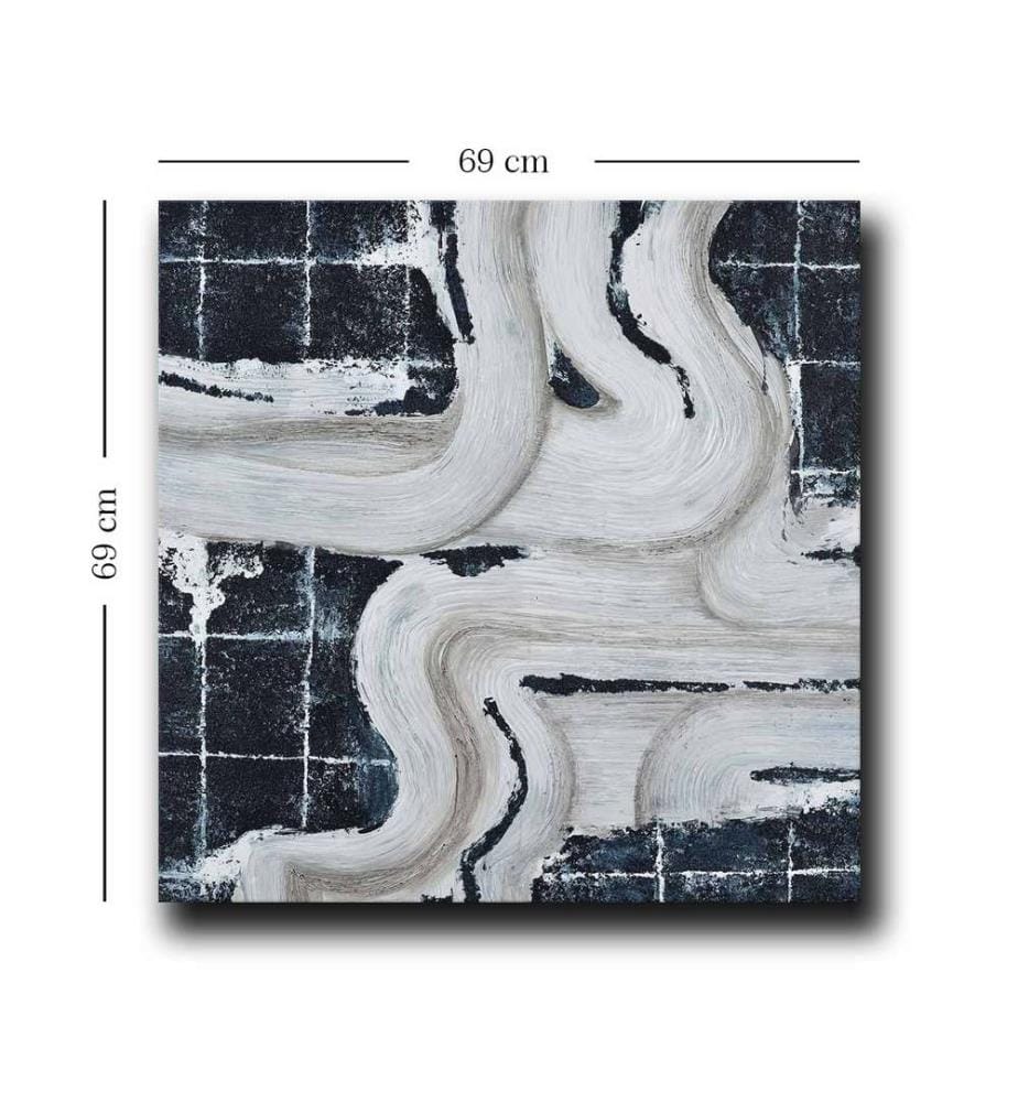 Tappeto, Beige, Nero, 100% Juta, 90 x 150 cm