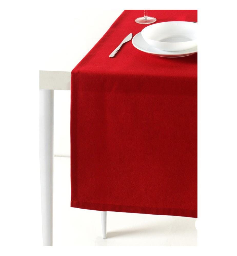 Runner, Red, 65% Cotton / 35% Polyester