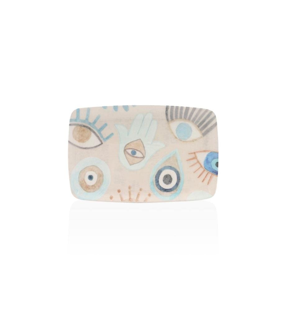 Platter, Blue, 100% CERAMIC