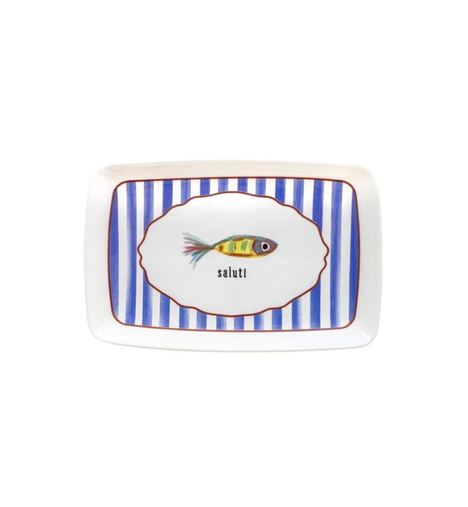 Platter, Blue, 100% CERAMIC