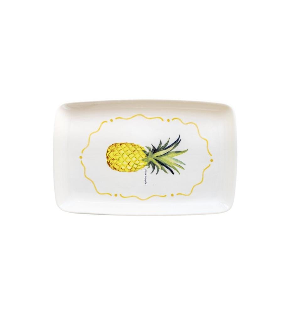 Platter, Multicolor, 100% CERAMIC